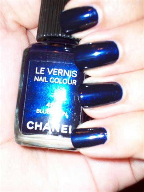 chanel blue satin cynthia|CHANEL Blue Satin .